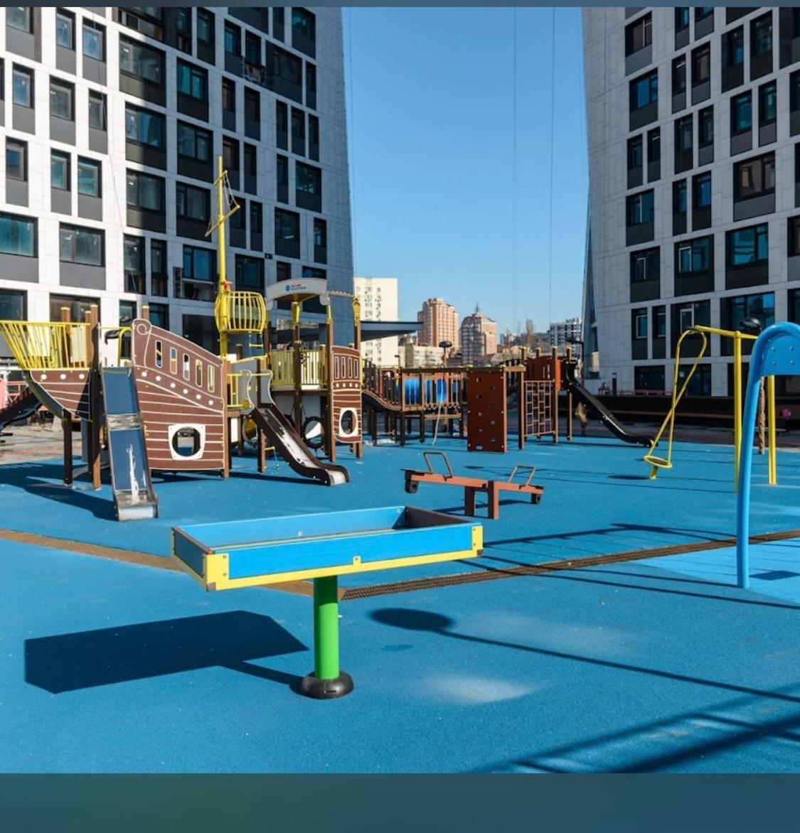 New Apart Lesi Ukrainky Blvd And Olimpiyska And Kreshchatyk And Manhattan City With Parking Kijów Zewnętrze zdjęcie